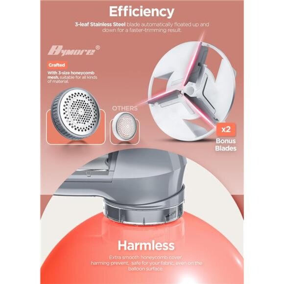 Fabric Shaver, Lint Remover, Lint Shaver Defuzzer Sweater Shaver for Clothes - Picture 3 of 7